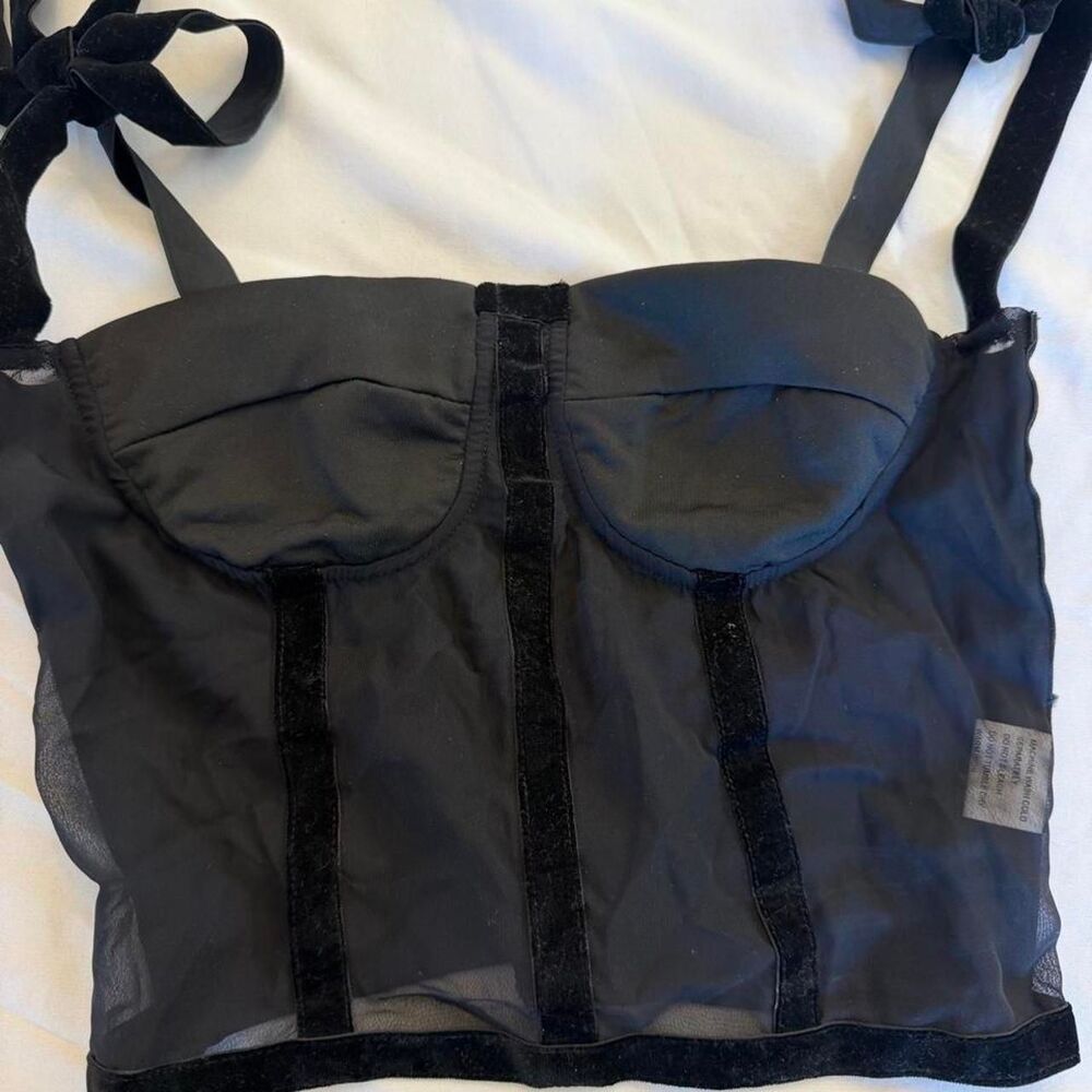 Women's Black Corset